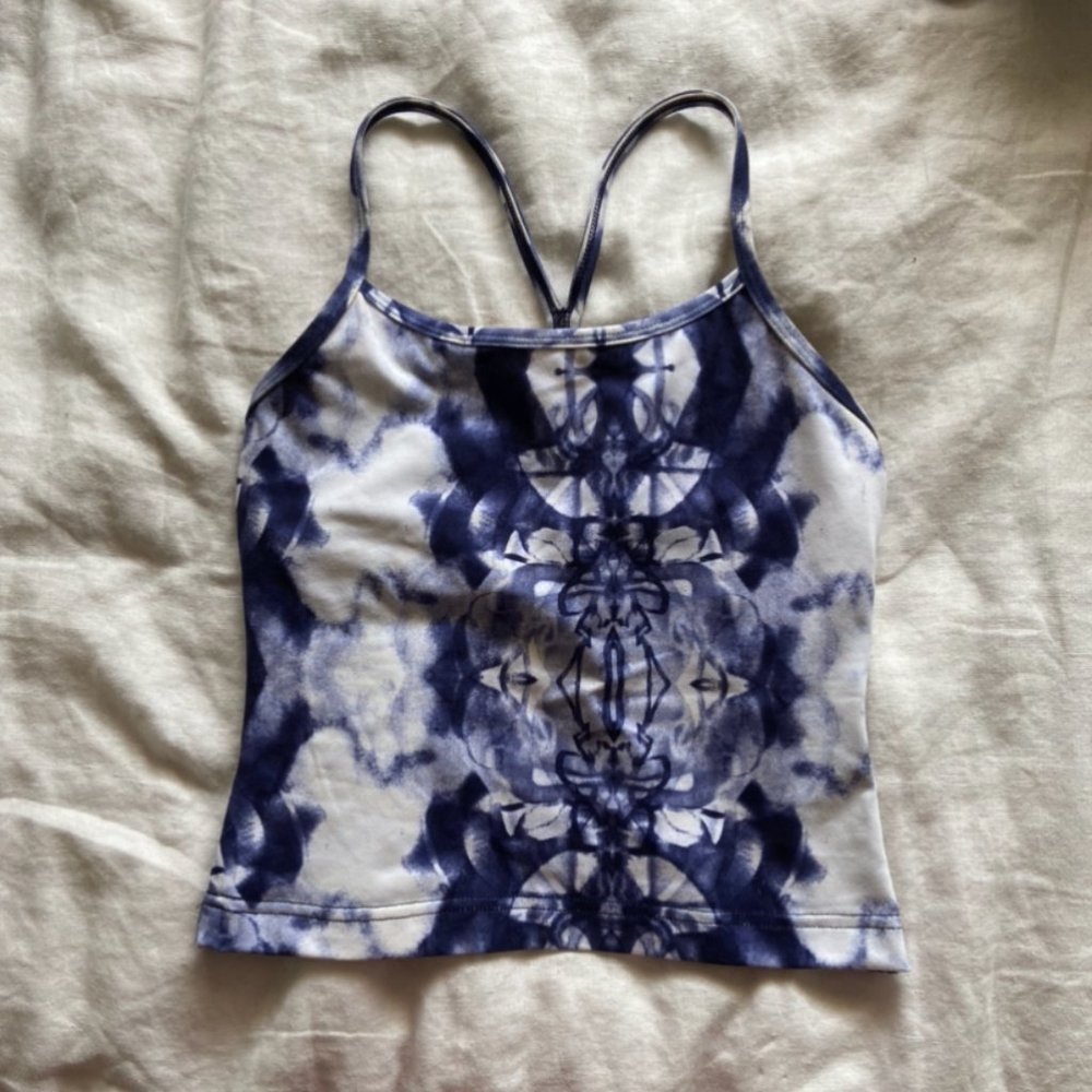 Lululemon Cropped Power Y Tank